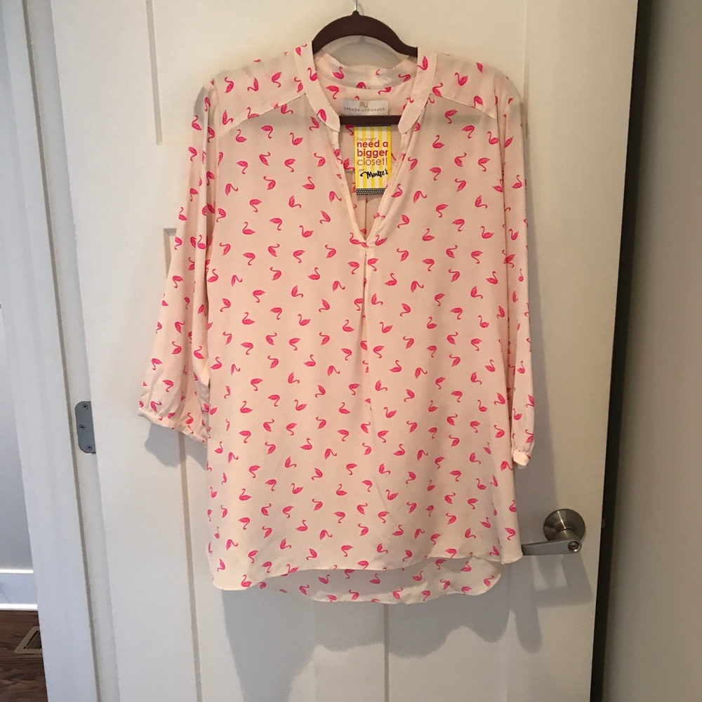Amanda Uprichard silk blouse tunic